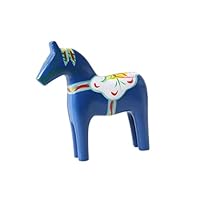 Amazon.co.jp: Fonowx スウェーデンのダーラ馬の木製置物